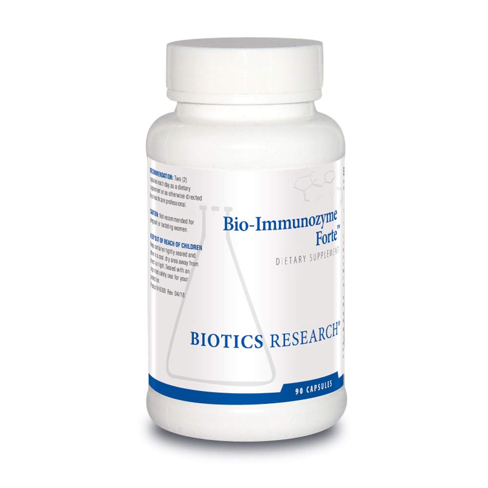 BIOTICS RESEARCH botella frontal mostrando el envase y uso diario