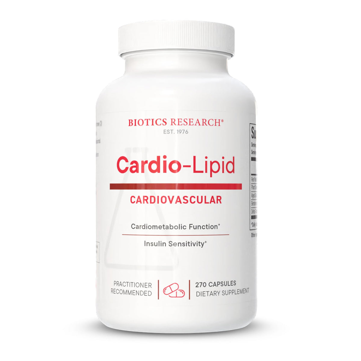 BIOTICS RESEARCH empaque frontal mostrando apoyo cardiovascular profesional