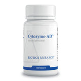 BIOTICS RESEARCH envase frontal de Cytozyme-AD muestra presentación y beneficios