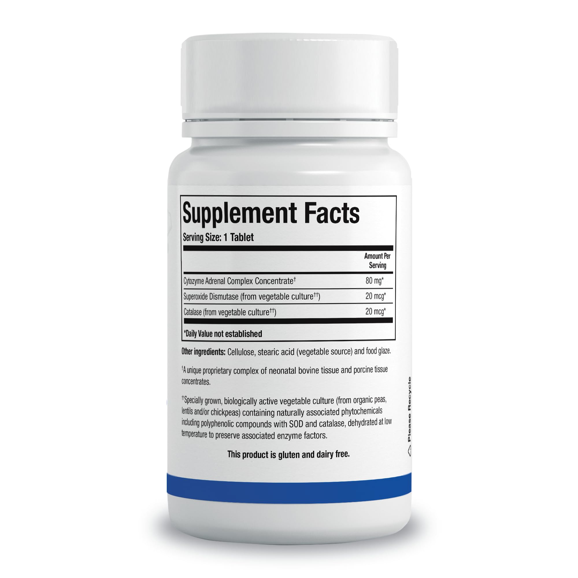 BIOTICS RESEARCH primer plano de ingredientes glandulares y cofactores seleccionados