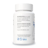 BIOTICS RESEARCH etiqueta lateral con ingredientes y origen verificado