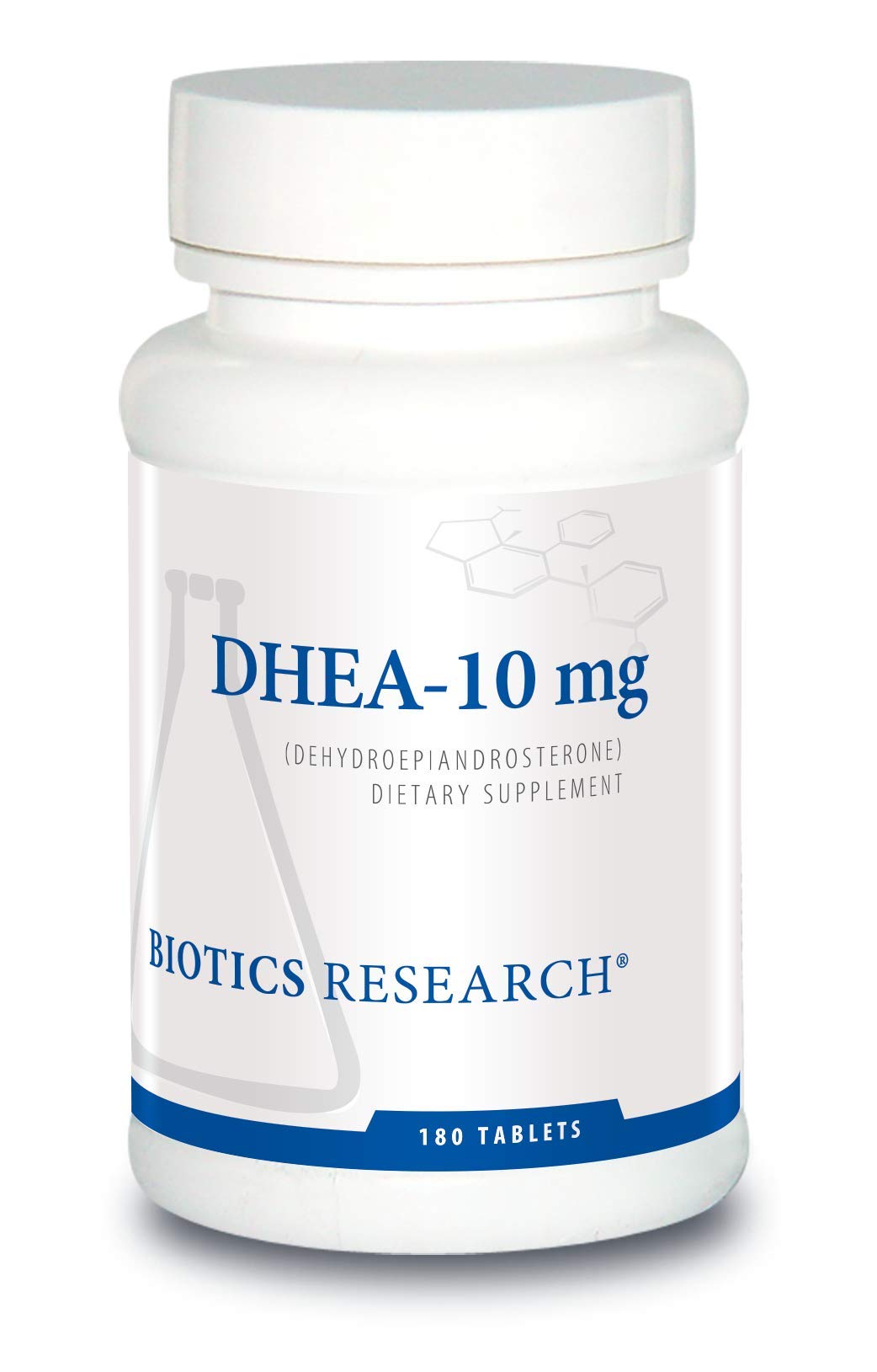 BIOTICS RESEARCH vista frontal del envase mostrando 180 tabletas y claridad de dosis