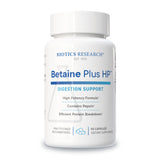 BIOTICS RESEARCH frasco delante mostrando etiqueta y beneficio digestivo