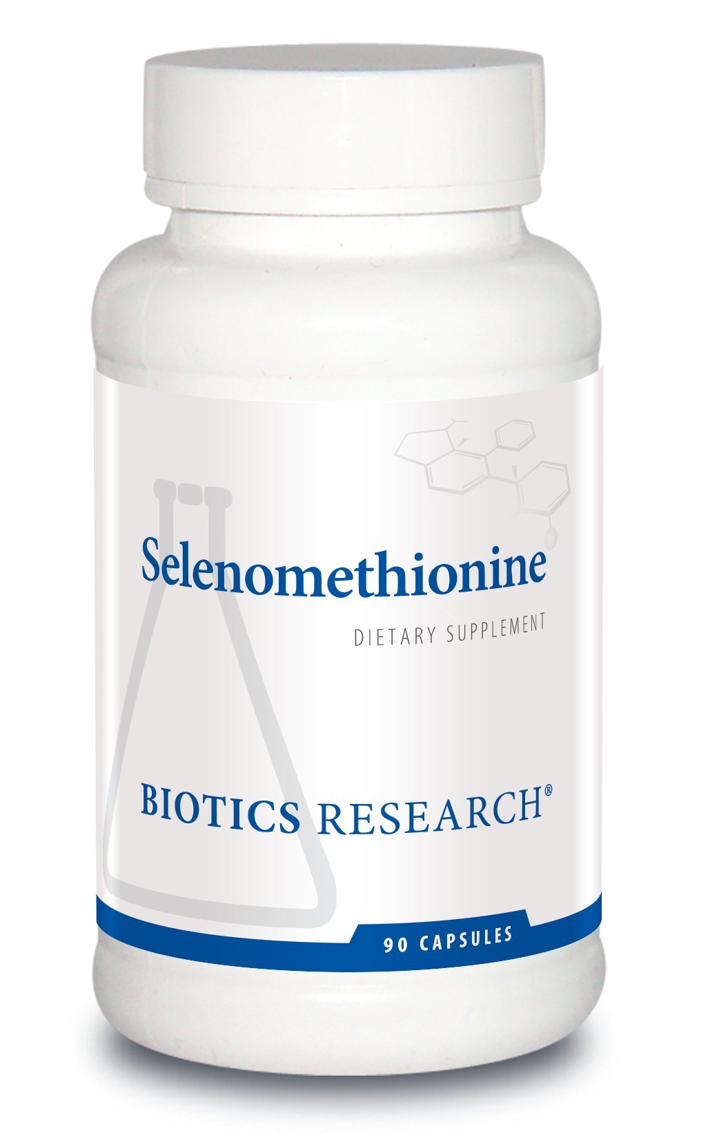 Biotics Research frente del empaque mostrando marca y beneficio de soporte tiroideo