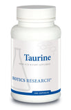 BIOTICS RESEARCH envase frontal mostrando 100 cápsulas y beneficios claros