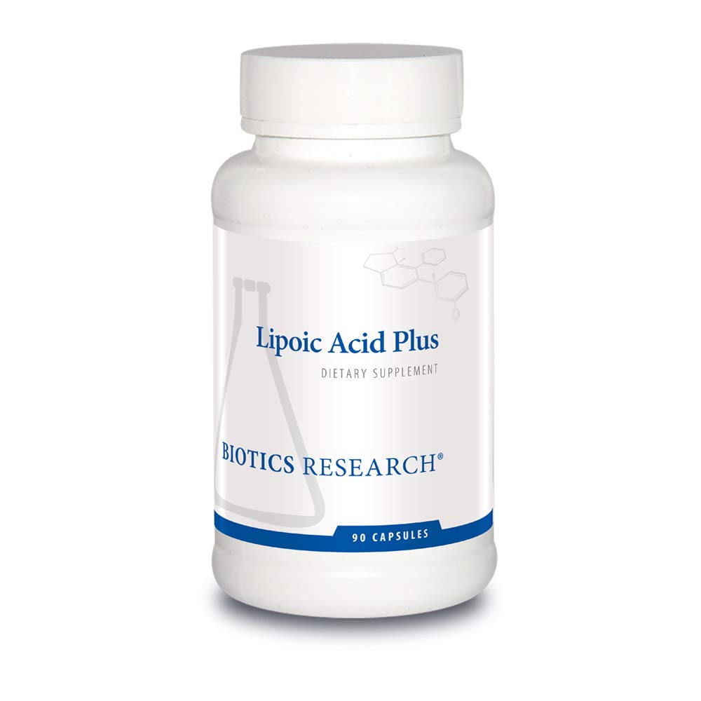BIOTICS RESEARCH frente del envase mostrando marca y beneficios claramente