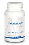 BIOTICS RESEARCH frasco frontal mostrando 100 cápsulas y beneficios
