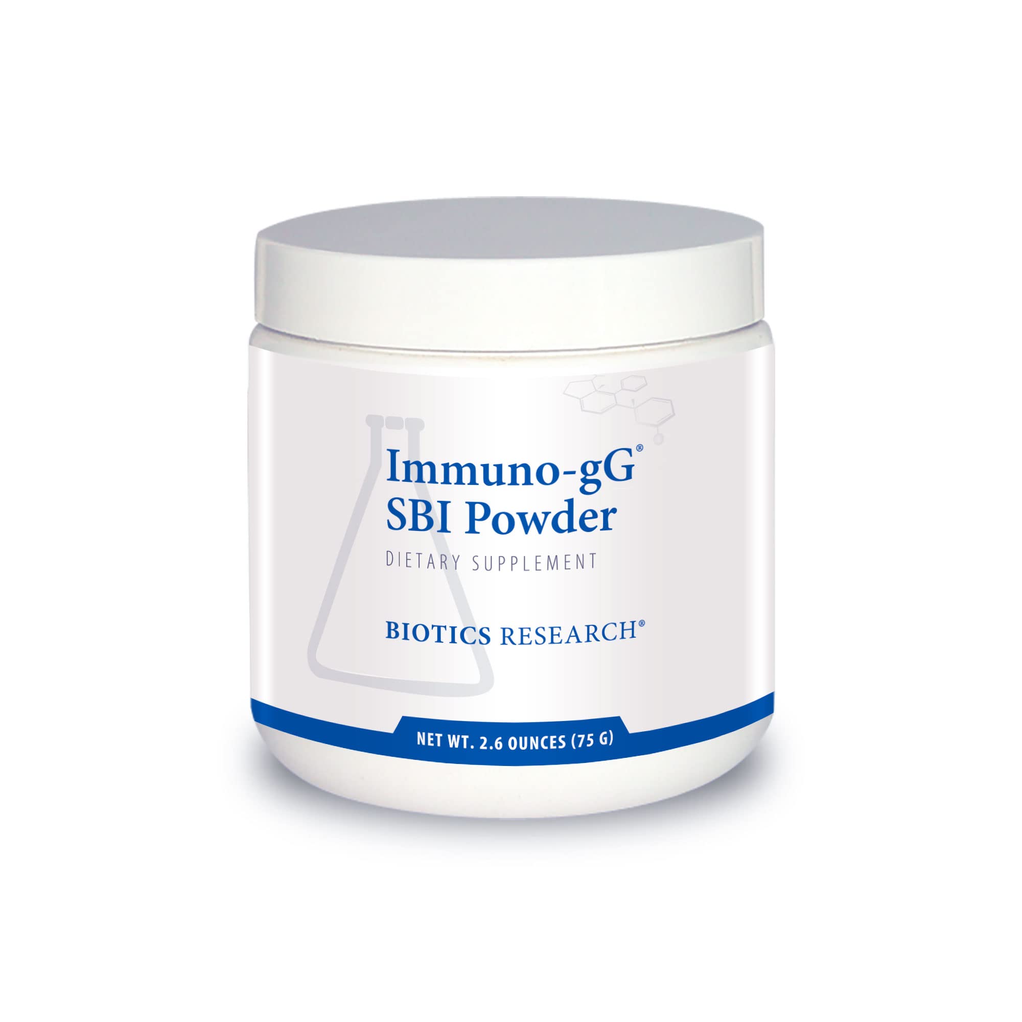 BIOTICS RESEARCH empaque frontal claro mostrando tamaño y beneficios