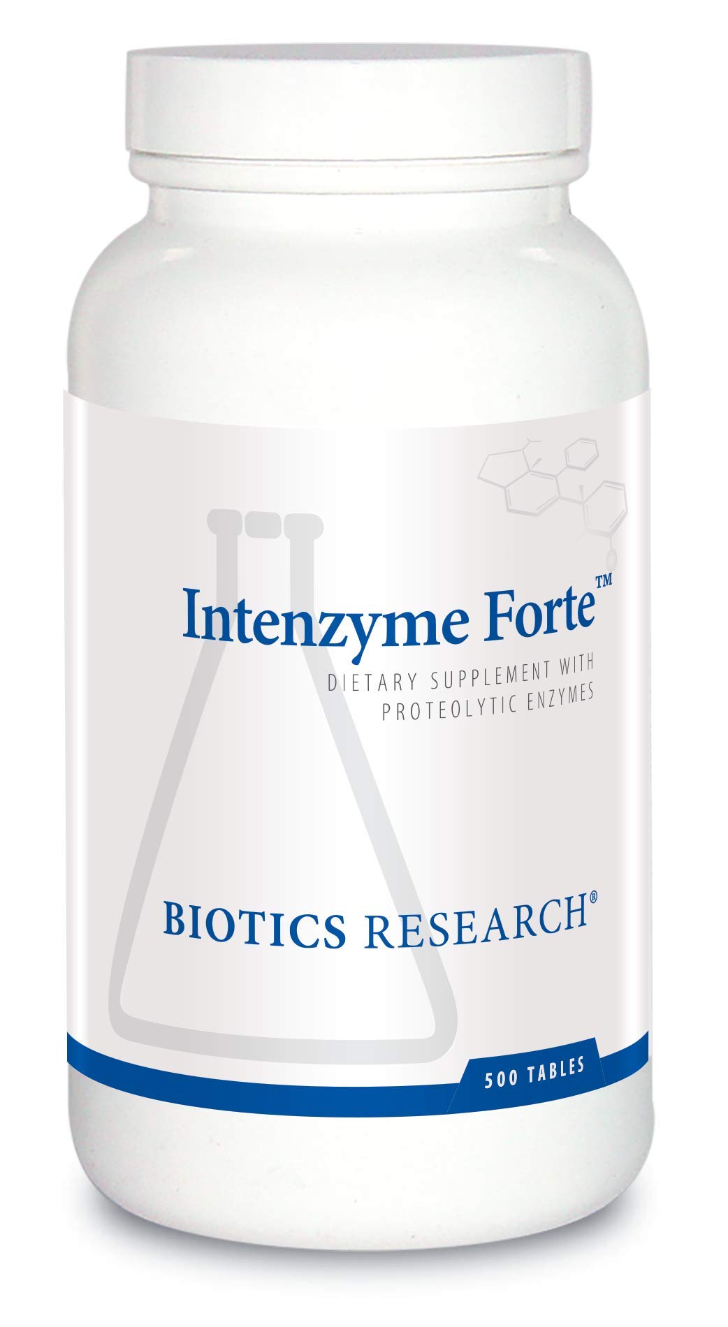 BIOTICS RESEARCH envase frontal mostrando 500 tabletas y claridad de marca