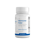 BIOTICS RESEARCH envase Intenzyme Forte frontal con diseño claro y confianza