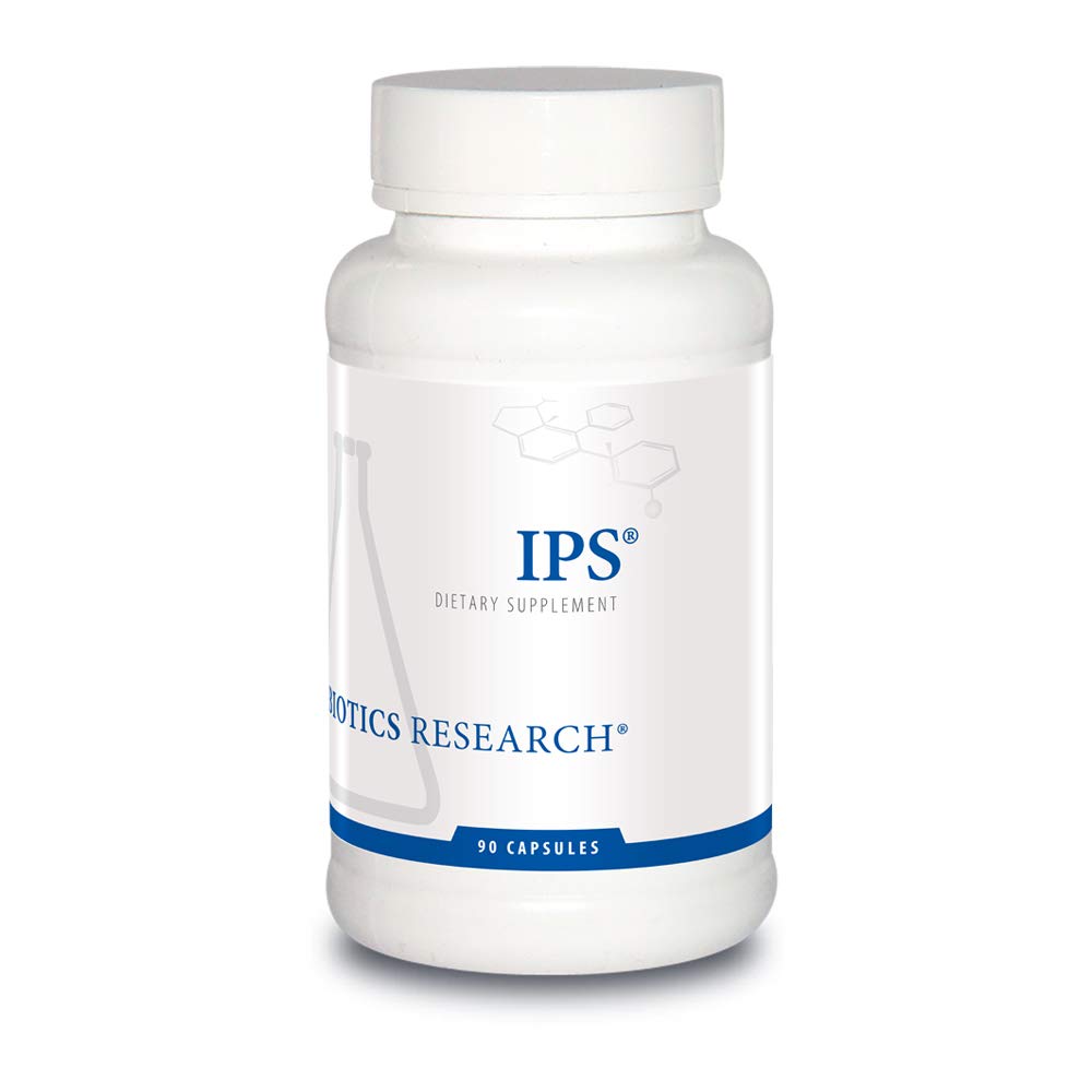 BIOTICS RESEARCH frasco IPS frente mostrando etiqueta y beneficios