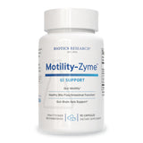 BIOTICS RESEARCH frasco Motility-Zyme frontal muestra presentación y confianza