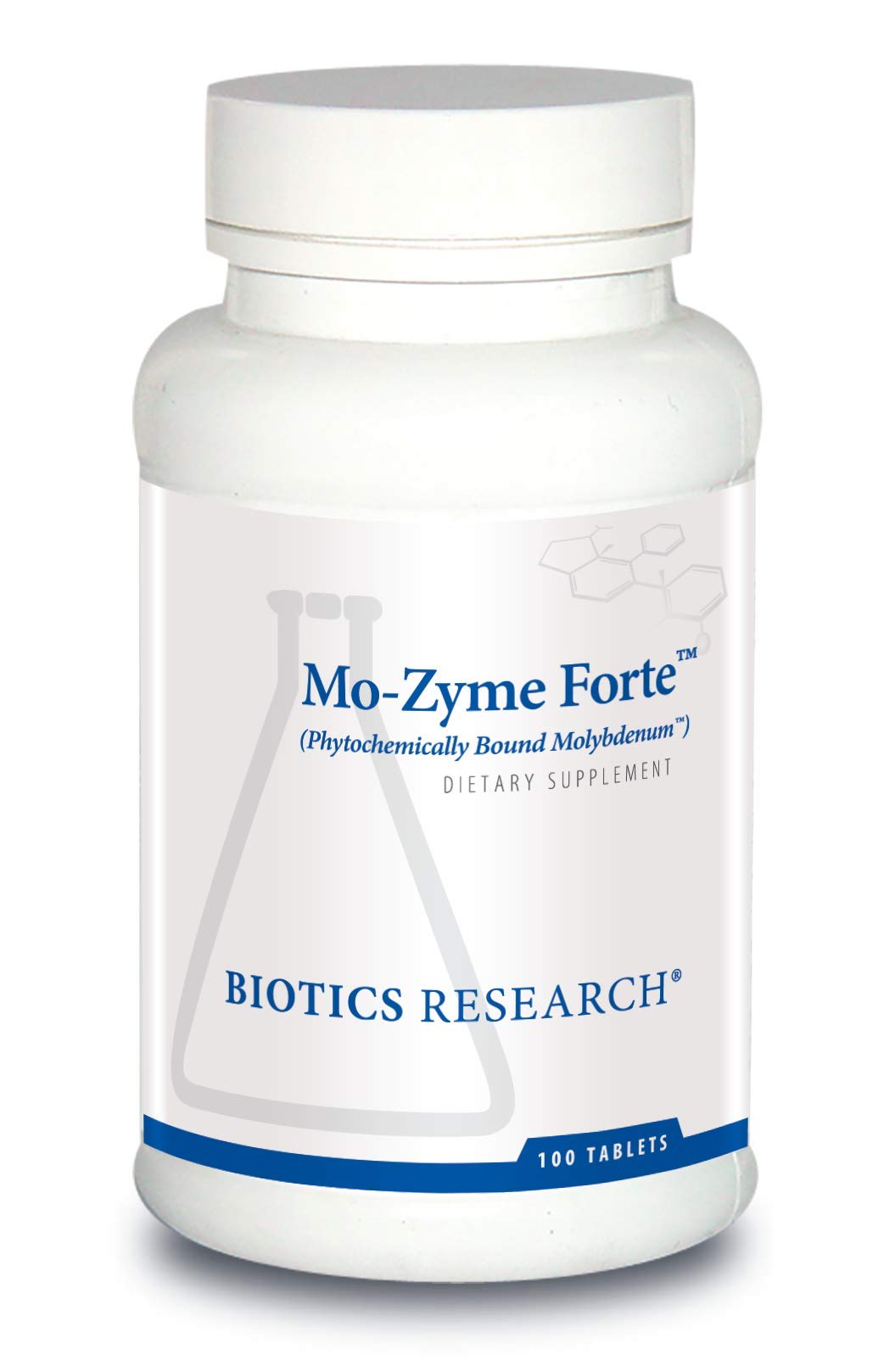 BIOTICS RESEARCH frente del empaque mostrando dosis y beneficio de apoyo hepático