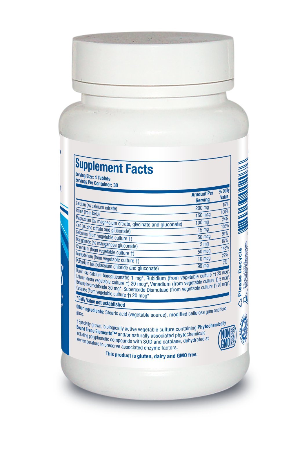 BIOTICS RESEARCH primer plano de tabletas, muestra textura y pureza