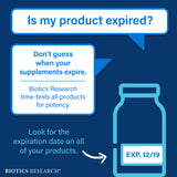 BIOTICS RESEARCH estilo de vida con lectura para enfatizar soporte visual