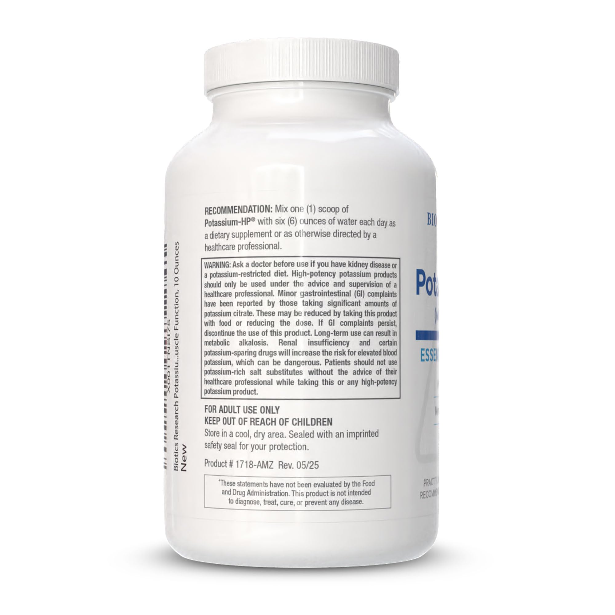 BIOTICS RESEARCH cucharita medidora, dosificación precisa y fácil