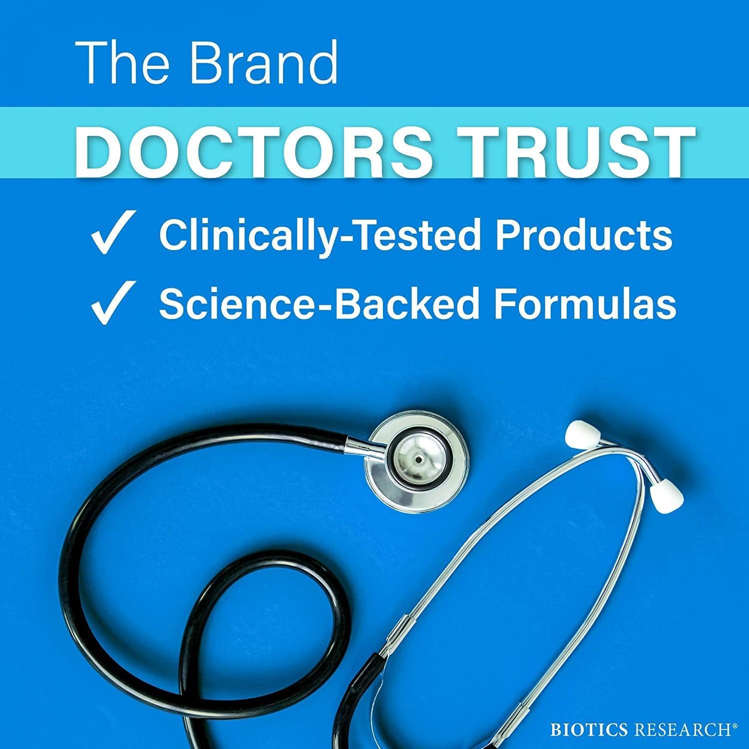 BIOTICS RESEARCH producto en mano que muestra tamaño y facilidad de uso