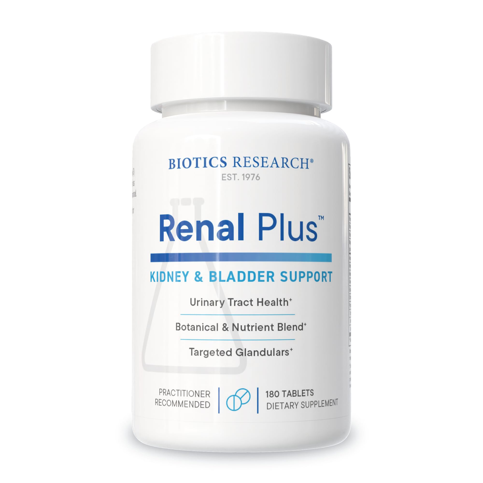 Biotics Research Renal Plus frente del envase mostrando la marca y presentación