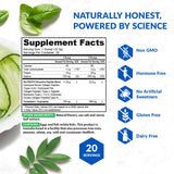BioTrust etiqueta de ingredientes visible, transparencia y prueba de calidad