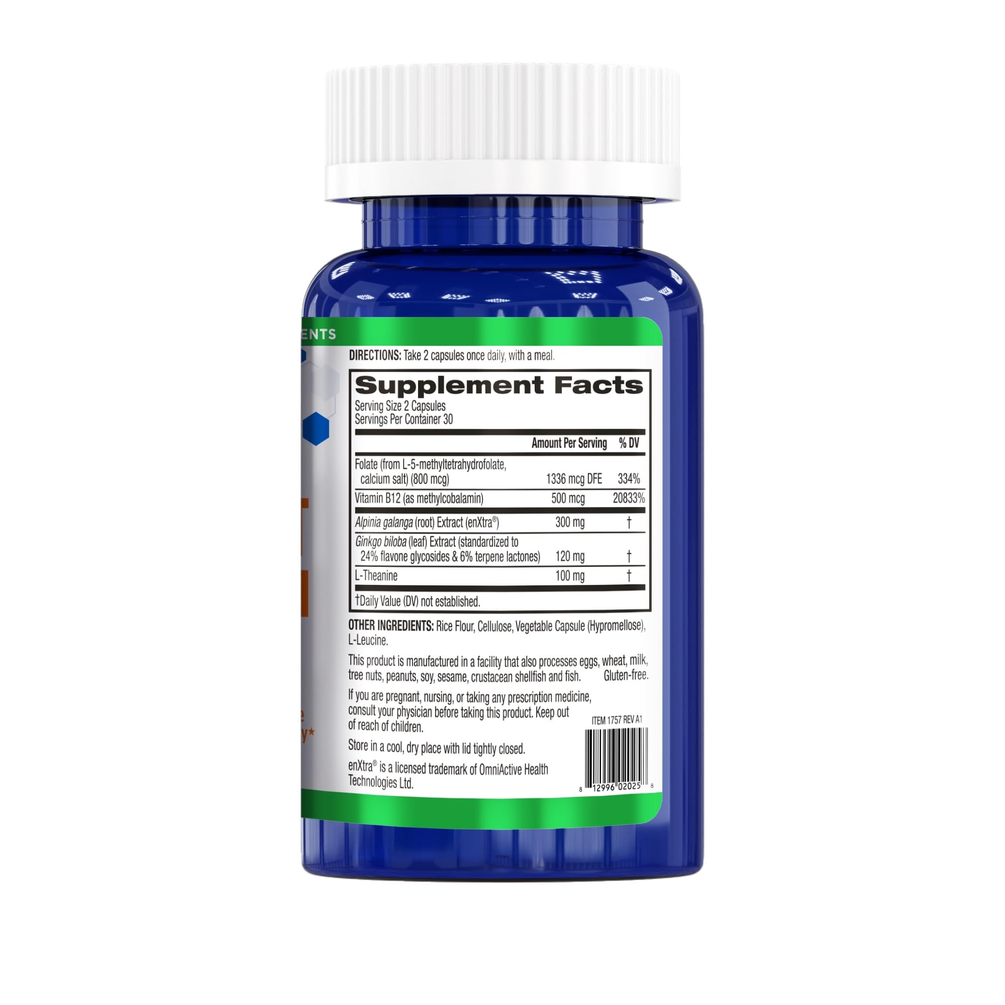 BioTrust Brain Bright en ambiente de estudio para productividad