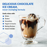 BioTrust receta casera de helado proteico, uso culinario versátil