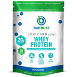 BioTrust envase frontal del producto, transmite pureza y conveniencia