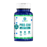 BioTrust Pro-X10 vista frontal con caja y cápsulas, claridad de producto y confianza