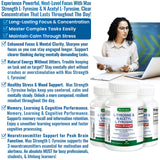 BioWisdom Nutraceuticals mano sosteniendo cápsulas para comparar tamaño