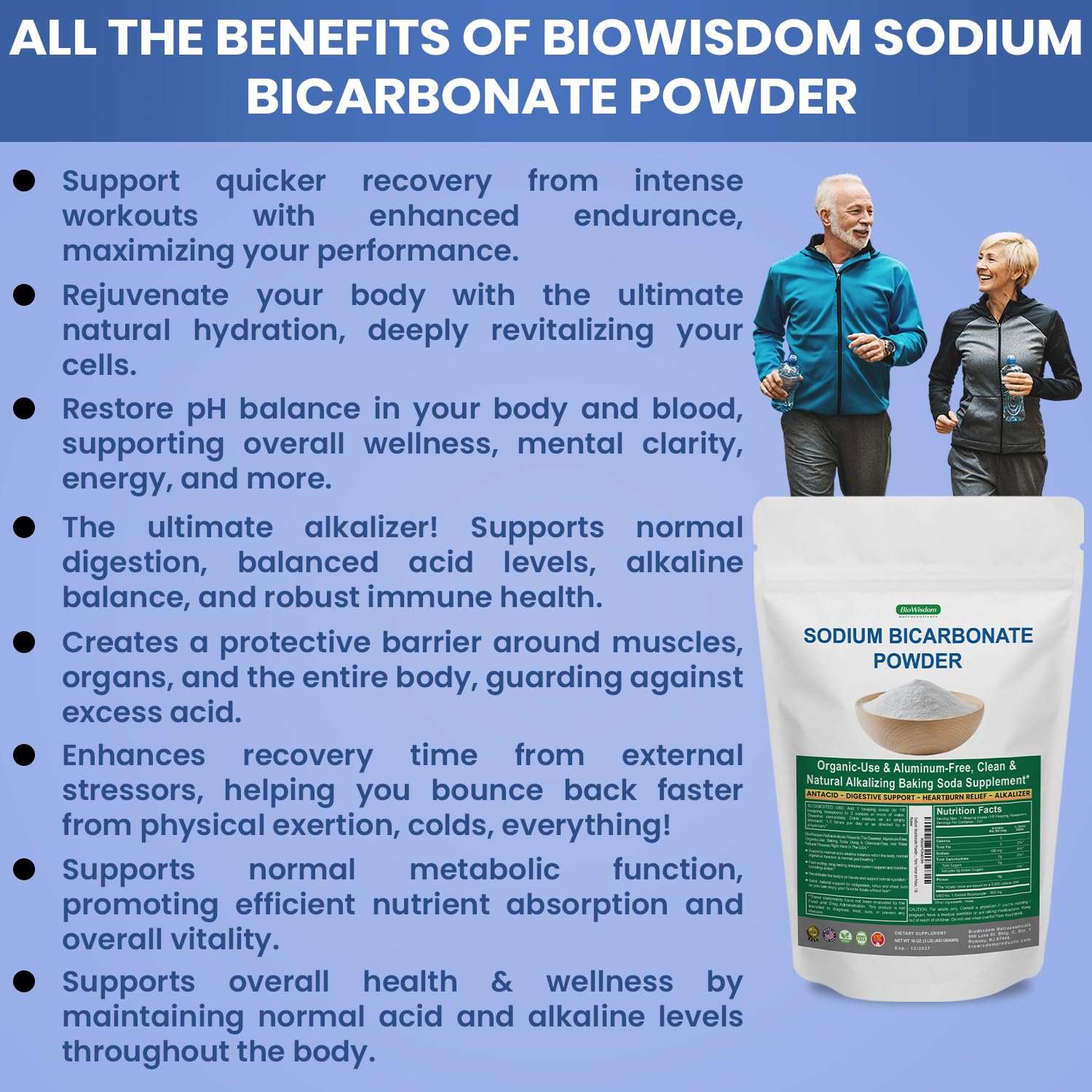 BioWisdom bolsa resellable abierta, conservación prolongada y comodidad
