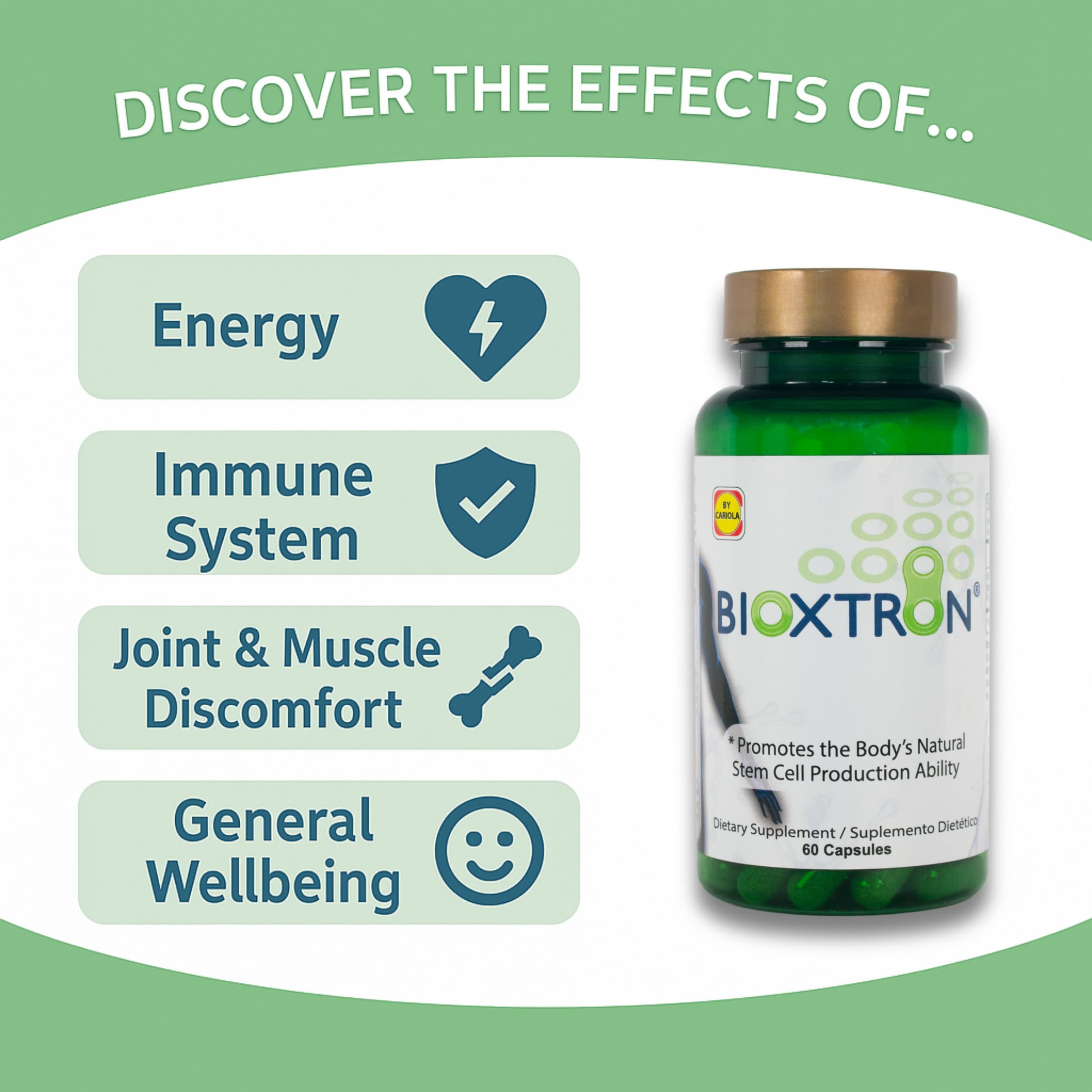 Bioxtron ingredientes naturales spirulina y algas que aportan antioxidantes