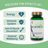 Bioxtron ingredientes naturales spirulina y algas que aportan antioxidantes