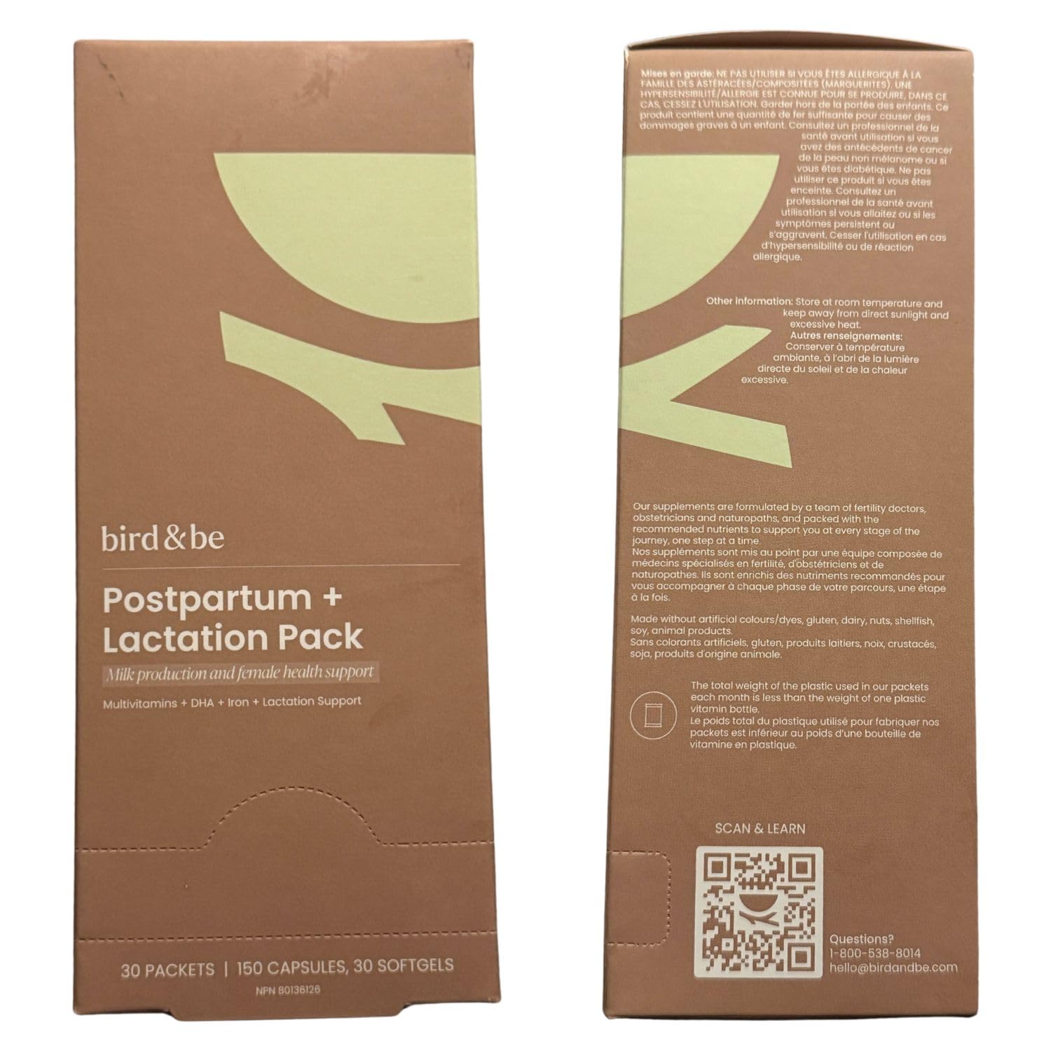 bird&be madre amamantando en entorno real con soporte nutricional