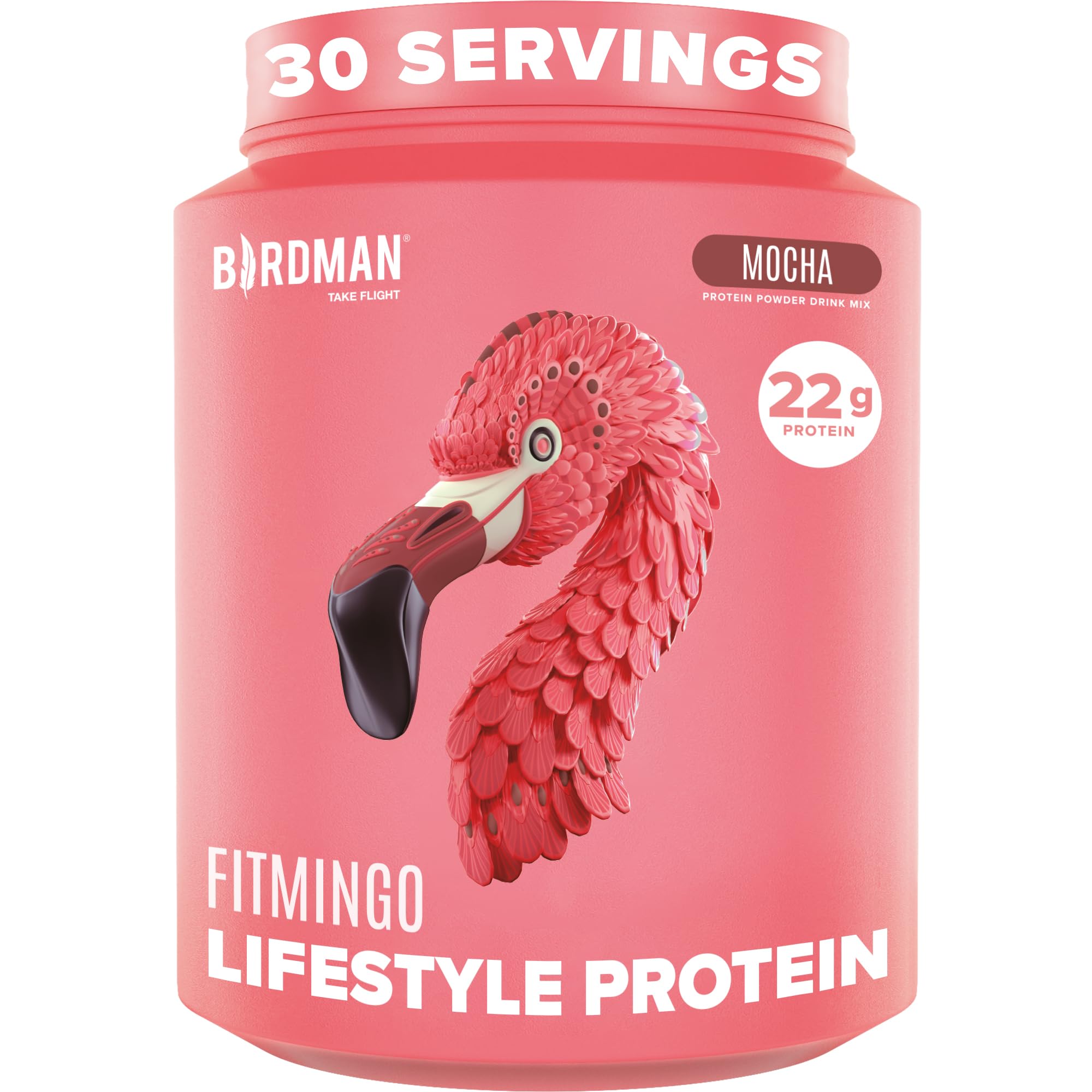 BIRDMAN Fitmingo frente del envase mostrando el diseño y beneficios principales