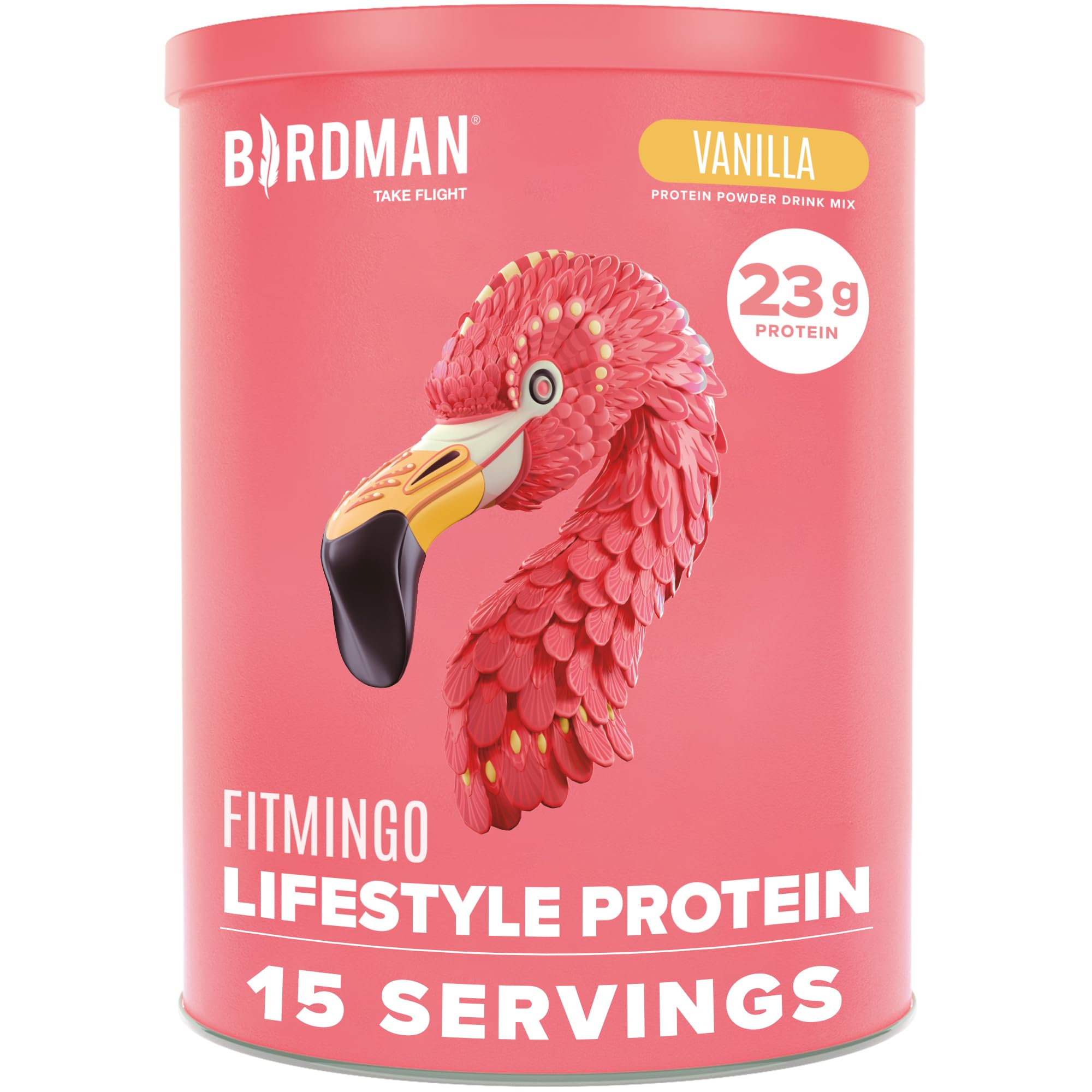 BIRDMAN Fitmingo frente del envase mostrando etiqueta y beneficios
