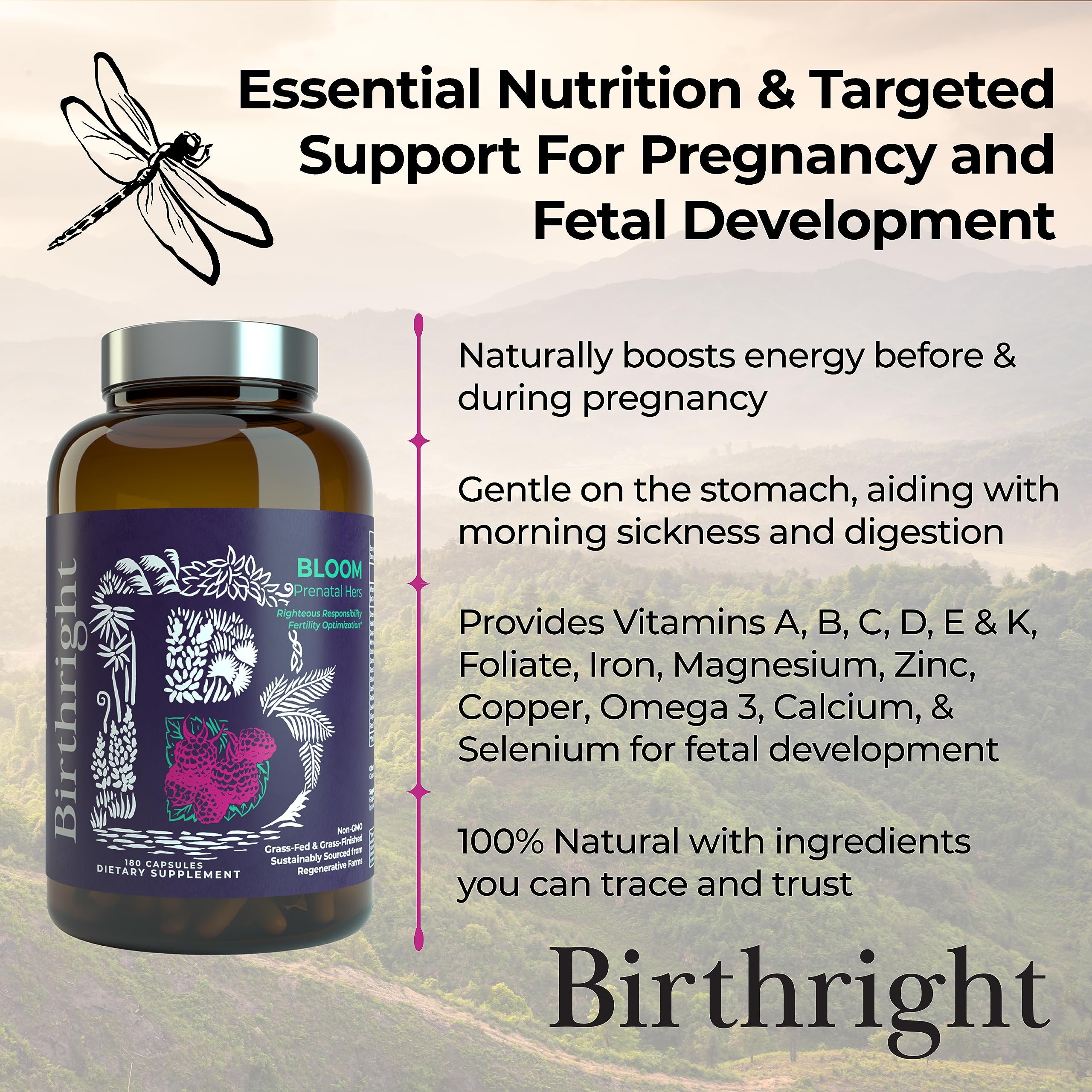 Birthright Bloom en cocina estilo de vida para integrar en rutina diaria