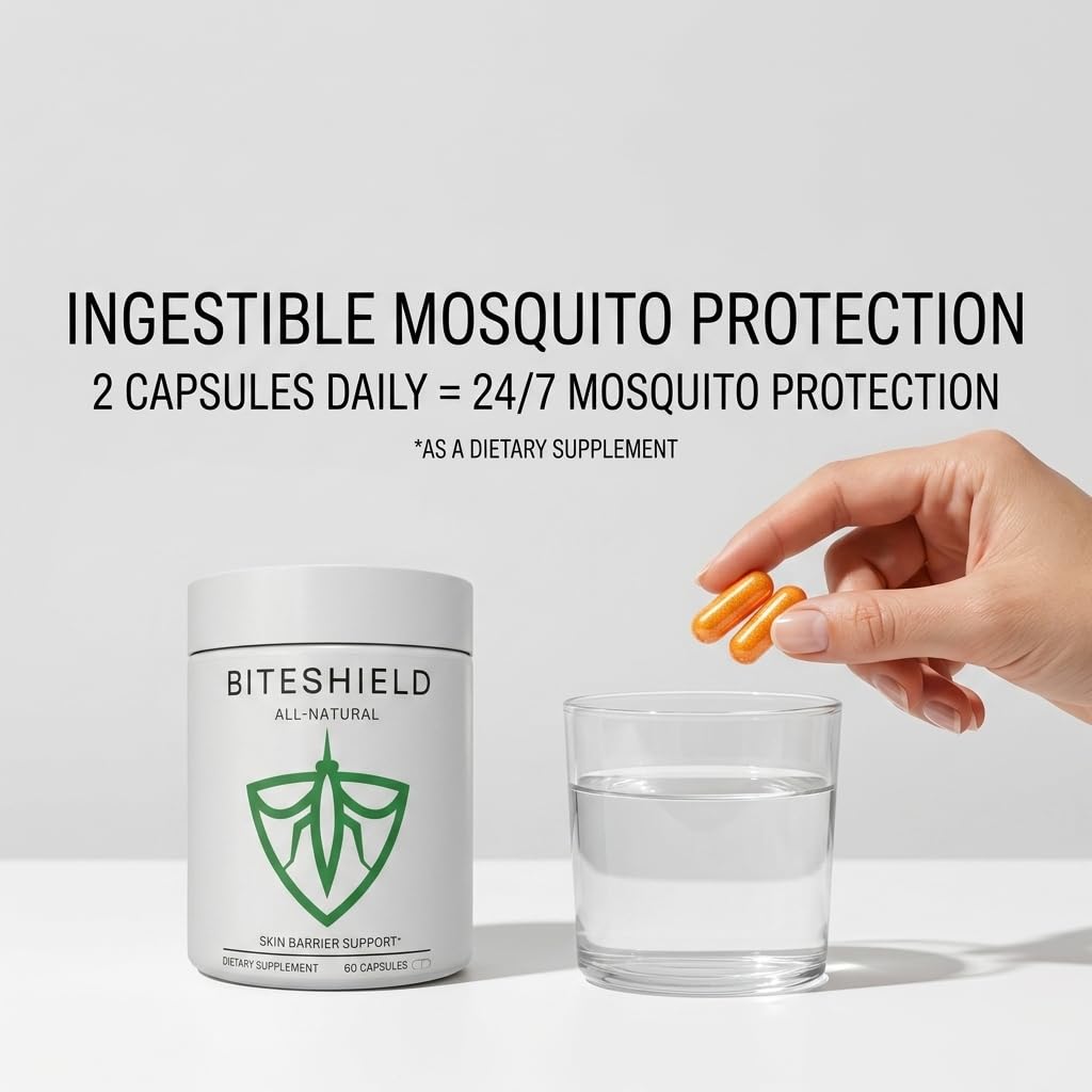 BITESHIELD en uso al aire libre durante camping, protección práctica sin sprays