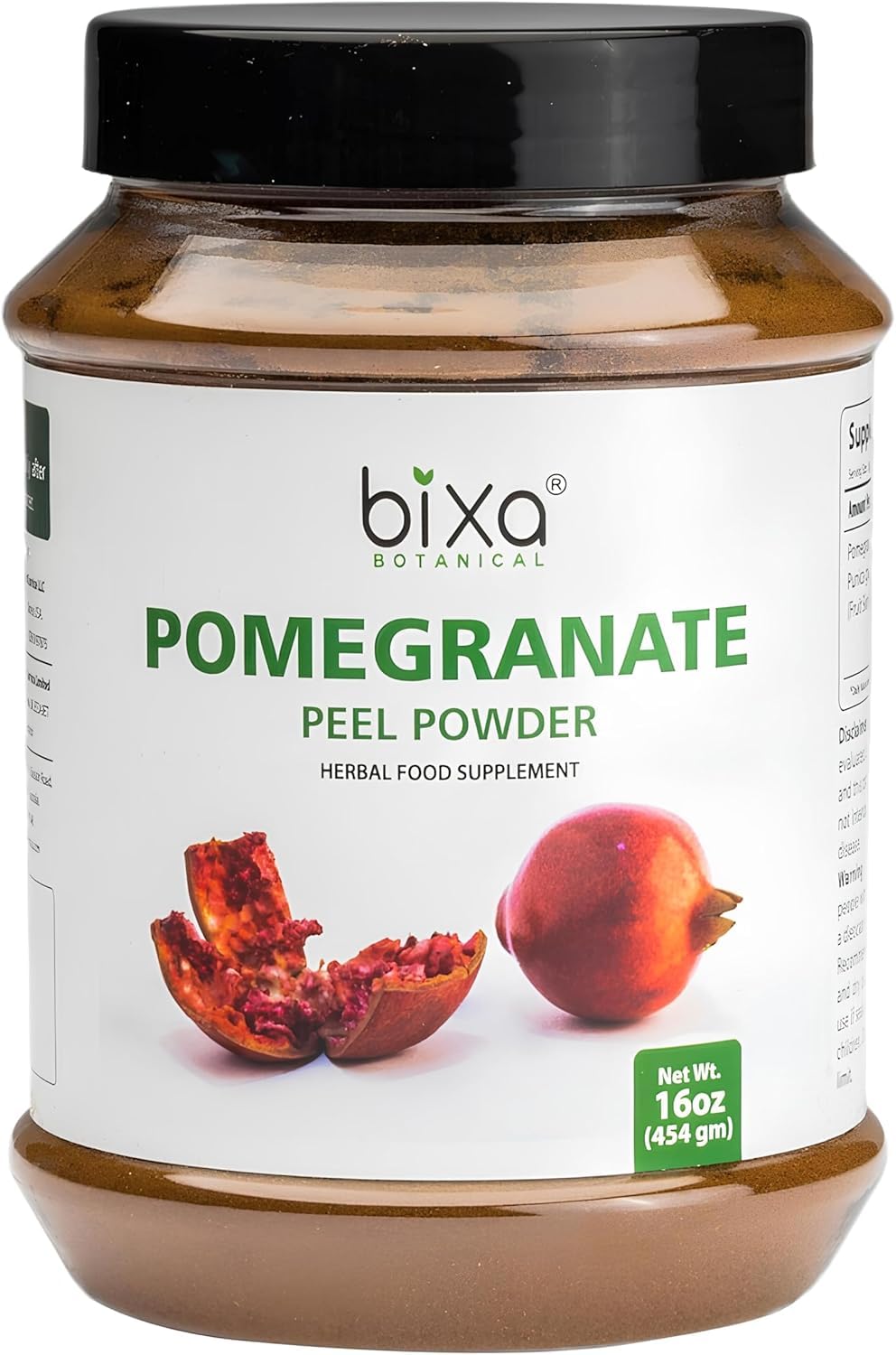 bixa BOTANICAL envase frontal mostrando etiqueta y beneficio de pureza