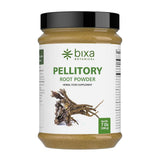 bixa BOTANICAL frente del empaque de polvo de pellitory mostrando envase sellado y peso 200 g