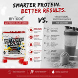 BIYODE etiqueta nutricional en detalle mostrando ingredientes clave