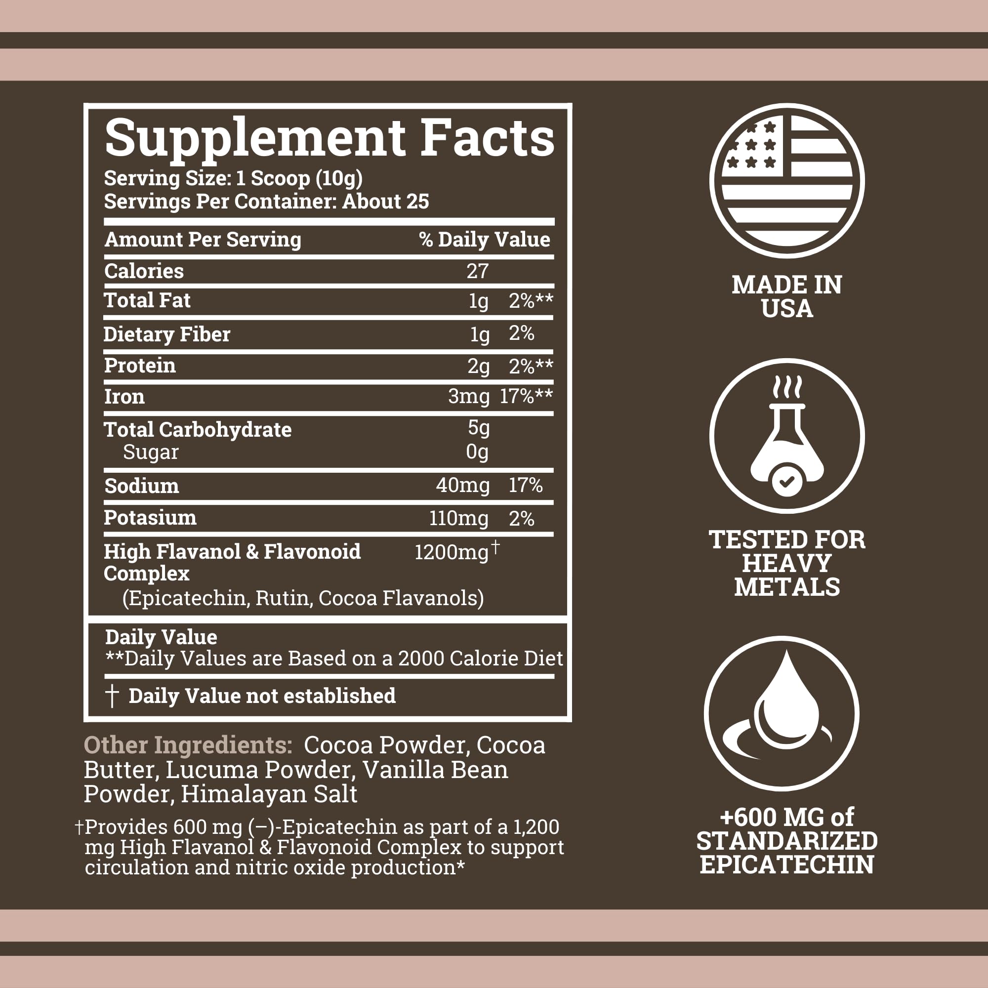 Black Forest cacao en taza listo para beber con rico sabor oscuro