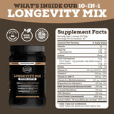 Black Forest etiqueta nutricional legible con ingredientes clave