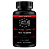 Black Forest frasco frontal mostrando 60 cápsulas y pureza 95%