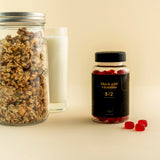 Black Girl Vitamins etiqueta con información nutricional y dosis clara