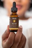 Black Girl Vitamins comparación de tamaño del frasco para viajar, portátil