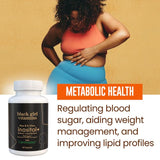 Black Girl Vitamins etiqueta con ingredientes claros y proporciones