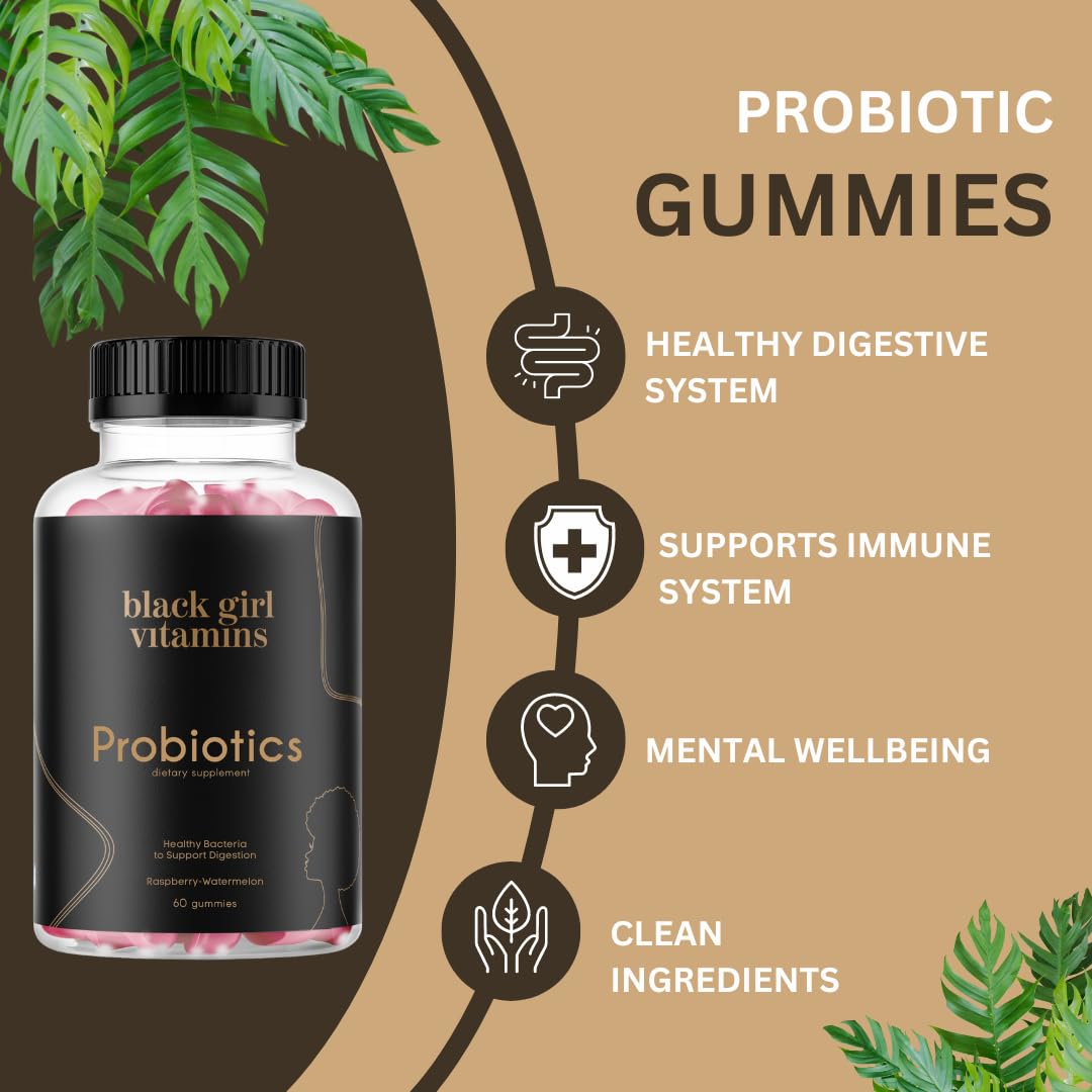 Black Girl Vitamins etiqueta nutricional destacando ingredientes y certificaciones