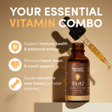 Black Girl Vitamins gota en cuchara lista para tomar, uso práctico diario