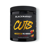 BLACKMARKET envase frontal Fruit Punch mostrando etiqueta y beneficios