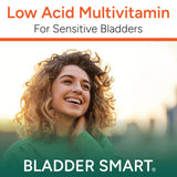 BLADDER SMART detalle de etiqueta con ingredientes y garantías limpias