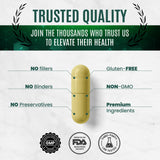 Blast Supplements primer plano de cápsula para ver textura y recubrimiento